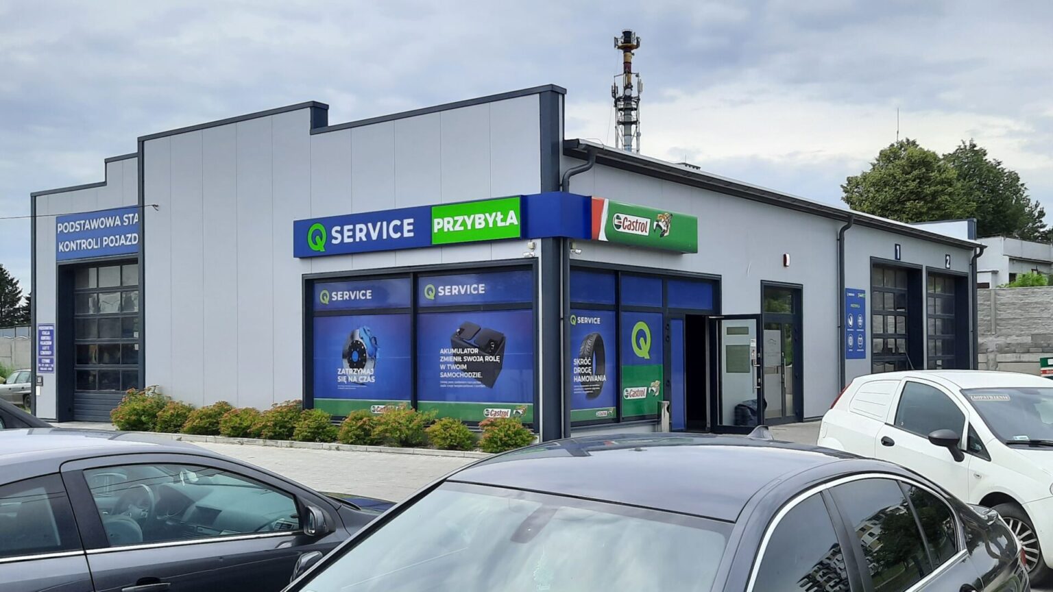 QSERVICE CASTROL PRZYBYŁA / STACJA KONTROLI POJAZDÓW